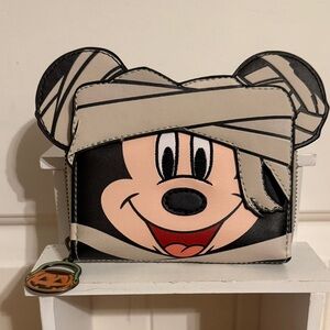 Disney Mummy Mickey Mouse Bag - Black and Cream
